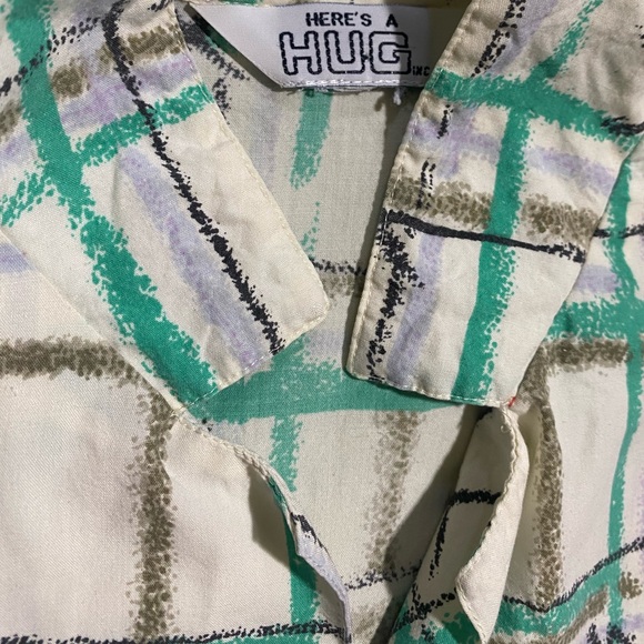Here’s a hug vintage button down - Picture 2 of 3